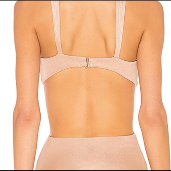 NWOT Hours WHITE Cut Out Bodysuit Size L - Picture 3 of 5